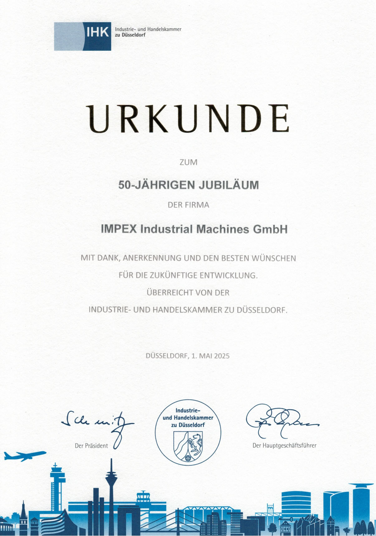 Urkunde